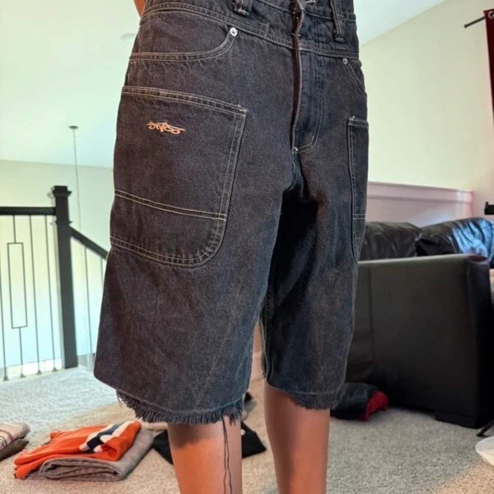 JNCO Charcoal Jean Shorts